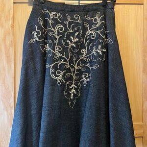 Vintage Skirt with gorgeous beading